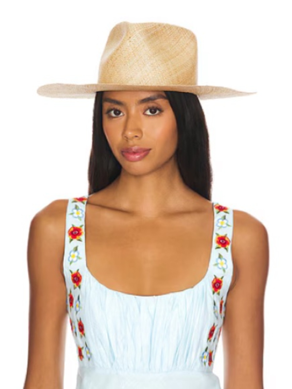 Misha Hat in Natural Janessa Leone